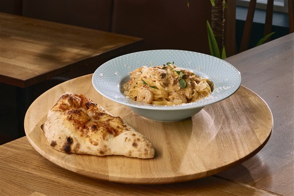 67. Creamy Shrimp Pasta